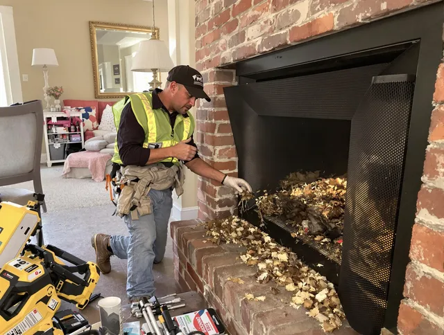 Safe screening installation by Eastlake Chimney Sweep in Eastlake, OH