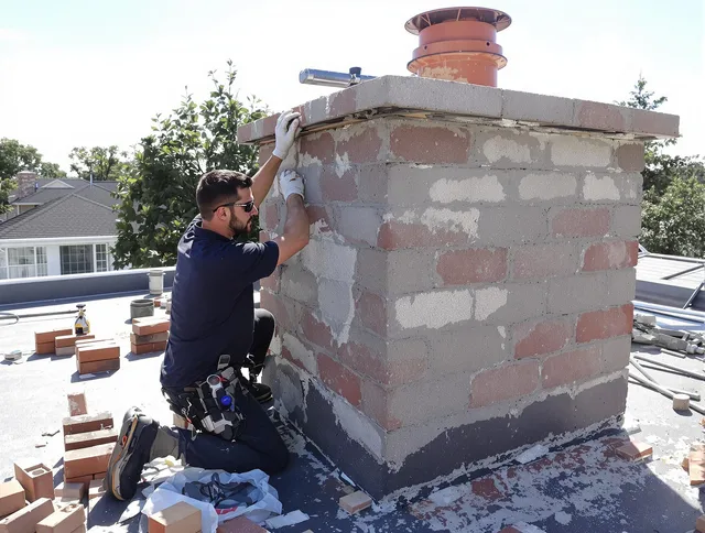 Advanced chimney repair process by Eastlake Chimney Sweep in Eastlake, OH