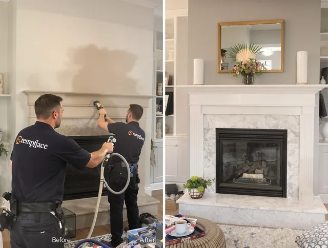 Professional soot removal by Eastlake Chimney Sweep team in Eastlake, OH